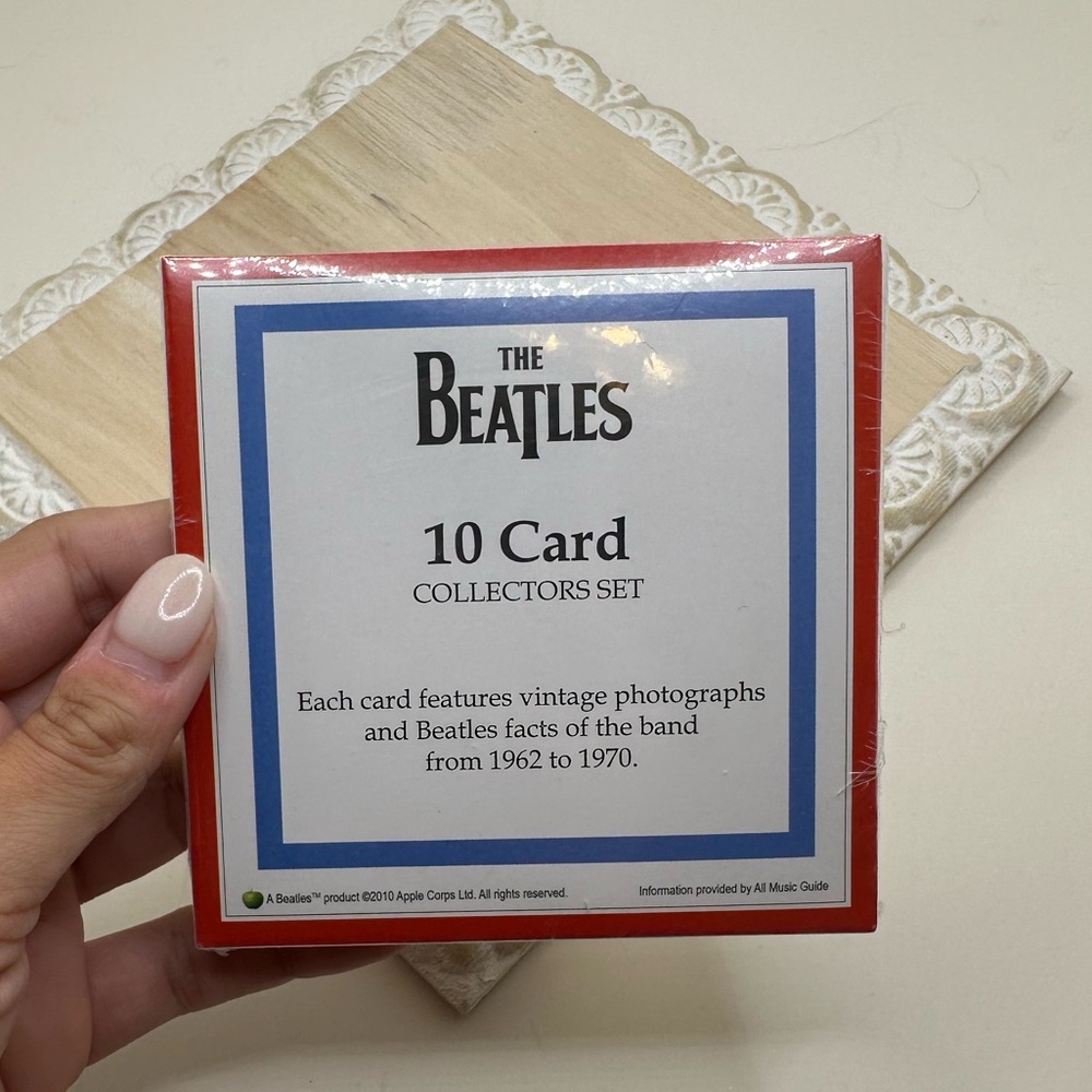 New The Beatles Collectors Card Set - UNSEALED
